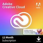 Adobe Creative Cloud All Apps | Graphic Design Software | AI Powered Features | Vector Illustration, Layout, and Image Editing | PC/MAC