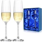 Decostatue Diamond Champagne Flutes