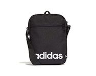 Adidas Unisex-Adult Linear ORG Sports Bag, Black/White, NS