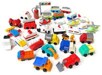Pencil Eraser for Kids (Vehicle Mix 20)