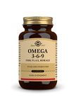 Solgar Omega 3-6-9 Softgels - Pack of 120 - Blend of Premium Fish, Flax and Borage Oils – Specially formulated ratio - Molecularly distilled to remove mercury, PCBs and heavy metal contaminants