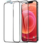 IQShield for iPhone Xs Max, AirBag Screen Guard Compatible with Apple iPhone Xs Max, Ultra Tough 18D Tempered Glass Screen Protector with Speaker Shield - Pack Of 10