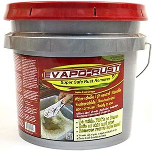 Evapo-Rust The Original Super Safe Rust Remover, Water-Based, Non-Toxic, Biodegradable, 13.2 Liters with Dip Basket