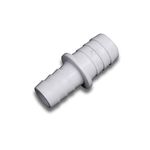 Merriway BH04066 Plastic Washing Machine Dish Washer Outlet Drain Hose Connector, 17 x 22 mm - White