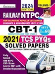 Railway NTPC CBT Stage 1 Edition 2024 Solved Papers Total 60 TCS PYQs Volume 1 (English Medium)(4827)