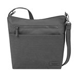 Travelon Anti-Theft Metro Crossbody Cross Body Bag Gray Heather One Size