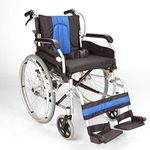 Lightweight Folding self Propel Wheelchair with handbrakes and Quick Release Rear Wheels ECSP01-18