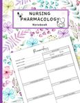 Nursing Pharmacology Notebook: Blank Medication Templates and Note Guide for Nursing Students to Organize and Document Drug Information