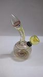 MFT 6 INCH MULTICOlOURED GLASS WATER BONG CHILLUM AND hand PIPE water bong smoking weed hookhah portable glass