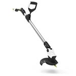 Gtech GT50 Grass Trimmer | Lightweight Cordless Strimmer | Powerful 9000 RPM | 120cm Reach | 18V Lithium Battery 30 Mins Runtime | 20 Blades