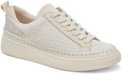 Dolce Vita Women's Nicona Pearl Sneaker, Vanilla Pearls, 6