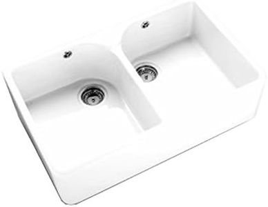 Villeroy & Boch Farmhouse 80 2.0 Bowl White Ceramic Kitchen Sink - NO Waste
