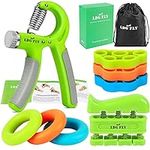 Hand Grip Strengthener Kit with Fin