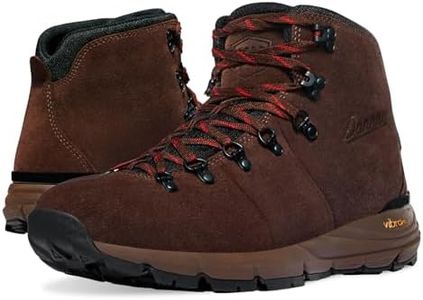 Danner Mountain 600 Waterproof Hiking Boots for Men - Lightweight, Durable Upper, Breathable Lining, Triple-Density Footbed & Vibram Traction Outsole, Java/Bossa Nova - 9 D