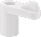 Prime-Line PL 14594 7/16 in. White Plastic Flush (100-pack) Screen Clip