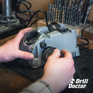 Drill Doctor Drill Bit Sharpener – DD500X, Precision Sharpening Tool