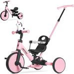 RIDYEE 5-in-1 Toddler Tricycle for