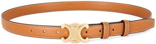 Women’s Leather Skinny Belt Fashion