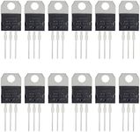 12Pcs L7805CV IC Positive Voltage Regulator Output 5V 1.5A L7805 Three-Terminal Regulator 3Pin for Regulated Limiting Circuit Communication Integrated Circuits