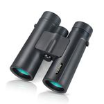 Leaysoo 10x42 Binoculars for Adults - High Powered, Waterproof and Fog-Proof Binoculars for Bird Watching Hunting Outdoor Travel, HD Optical System, Large View, Image Stabilization Binoculars