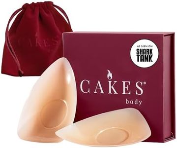 CAKES Body® sticky Triangle Nipple Covers for Women - Silicone Nipple Covers With an Adhesive-free nip nook™ Honey/Original