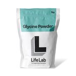 LifeLab Supplements Premium Glycine Powder, 1kg - with 99.4% Purity, Odourless with Sweet Taste - Enhance Vitality and Essential Dietary Support - Unleash Your Optimal Wellness Potential