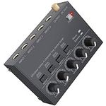 LiNKFOR 4 Channel Audio Mixer, Ultr