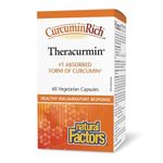 Natural Factors, CurcuminRich Theracurmin, Turmeric Extract, 30mg Curcumin, High Bioavailability, 60 Vegan Capsules, Vegetarian, Soy Free, Gluten Free, Non-GMO