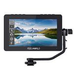 FEELWORLD F5 Pro 5.5 Inch Touch Screen DSLR Camera Field Monitor with External Kit Install The Equipment IPS FHD1920x1080 4K HDMI Input Output 5 V Type-c Input Lightweight DesignTilt Arm Sun Shade