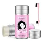 Hair Wax Stick, Hair Pomade Tamer for Smoothing Flyaways Taming Frizz Hair, Lasting Styling Cream Gel, Women Slick Back Hair Glue, Wig Bed Head Waxes Stick, 5 In 1 Edge Control Brush