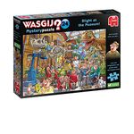 Wasgij Mystery 24, Blight at the Museum - 1000 Piece Jigsaw Puzzles for Adults - Challenging & Brainteasing Adults Jigsaw Puzzle - Puzzle What Happens Next - 100% Recycled Cardboard - 1000pcs - Jumbo