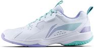 Li-Ning All Round Non Marking Badminton Shoes | All Indoor Sports | Lightweight, Breathable, Grippy & Durable | High Rebound Cushioning | Stable Heel Support (White ; 8 UK)