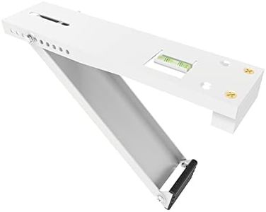 GCGOODS Window Air Conditioner Bracket, Support Up to 85 lbs, Universal Designed for 5,000 to 10,000 BTU A/C Units, Light Duty AC Window Bracket