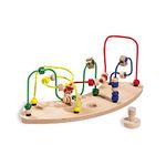 Hauck Alpha+ Additional Toy, Moving Set - with FSC Sustainable Certified Beechwood Bead Maze, Highchair Toy