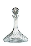Dornberger - Dorchester Ships Decanter - 950 ml - 24% Lead Crystal - Fully Cut Decanter and Stopper for Wine, Bourbon, Whiskey - Made in Europe