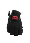 Meinl Percussion MDGFL-M Half Finger Drummer Gloves, Medium