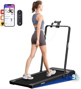 Lichico Walking Pad Treadmill with 9% Incline 4-Level Adjustable, 14KM/H Walking Pad with Handles, 3.0HP Quiet Under Desk Treadmill for Home, Super Large Running Area, App Control