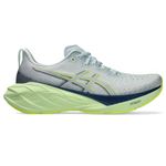 ASICS Men's NOVABLAST 4 Running Shoes, 11.5, Cool Grey/Blue Expanse