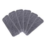 Decorus 6Pcs Mop Head Replacement Spray Mop Pad Washable Reusable Microfiber Pads For Wet/Dry Mops Floor Cleaning Pads