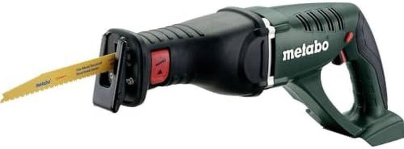Metabo Akku-Säbelsäge ASE 18 LTX (602269850) 18V ; Karton, Akkuspannung: 18 V, Hubzahl bei Leerlauf: 0 - 2700 /min, Sägeblatthub: 30 mm