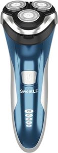 SweetLF Electric Shaver Razor Men Wet Dry Rotary Shavers for Men Electric Shaving Razors with Pop-up Trimmer