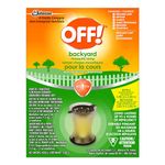 OFF! Backyard Mosquito Repellent Lamp, Ideal for Camping and Outdoors, Up to 6 Hours of Protection, 1 Lamp and 1 Diffuser