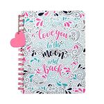 DOODLE Head Over Heels Premium Hard Bound Wiro Bound Non dated Diary/Notebook (6.5 X 8.5 Inches, 80 GSM, 192 Ruled Pages) Diary for Girls, Birthday Gift for Girls, Gift for Girlfriend