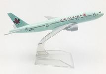 eS³kube Diecast Metal Aeroplane Scale Model, Size -16 cm -1pc - for Display ONLY (Air Canada)