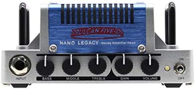 Hotone tête d'ampli Guitare à Gain élevé amplificateur 5 Watts Classe AB avec téléphones Cab SIM/Sortie Ligne Vulcan Five-O