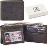 COCHOA Men's Real Leather RFID Bloc