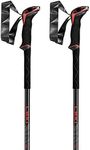 LEKI Makalu poles, bright red-black