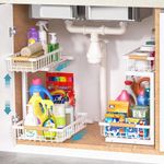 Pull out Cabinet Organizer, 2 Tier 