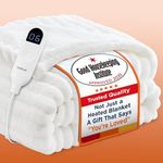 Bedsure Striped Electric Throw Blan