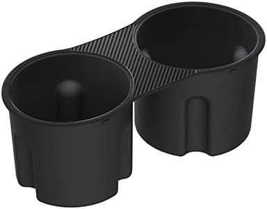 SPIGEN TO210 Center Console Cup Holder Insert for Tesla Model 3 / Y Accessories Carbon Edition - Carbon